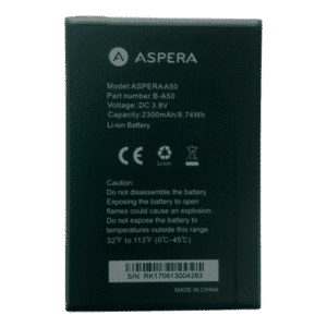 Aspera A50 Battery
