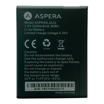Aspera Jazz Battery