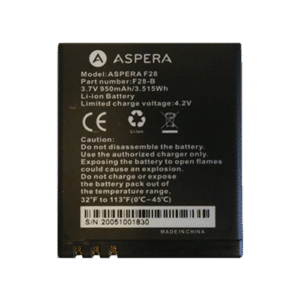 Aspera F28 Battery